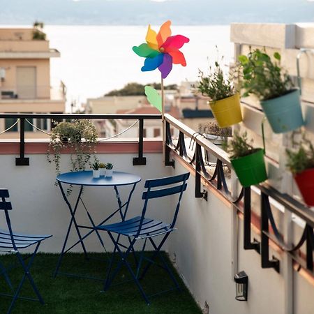 B&B Fuori Squadro - In Centro Con Terrazza Relax Vista Mare Reggio di Calabria Zewnętrze zdjęcie