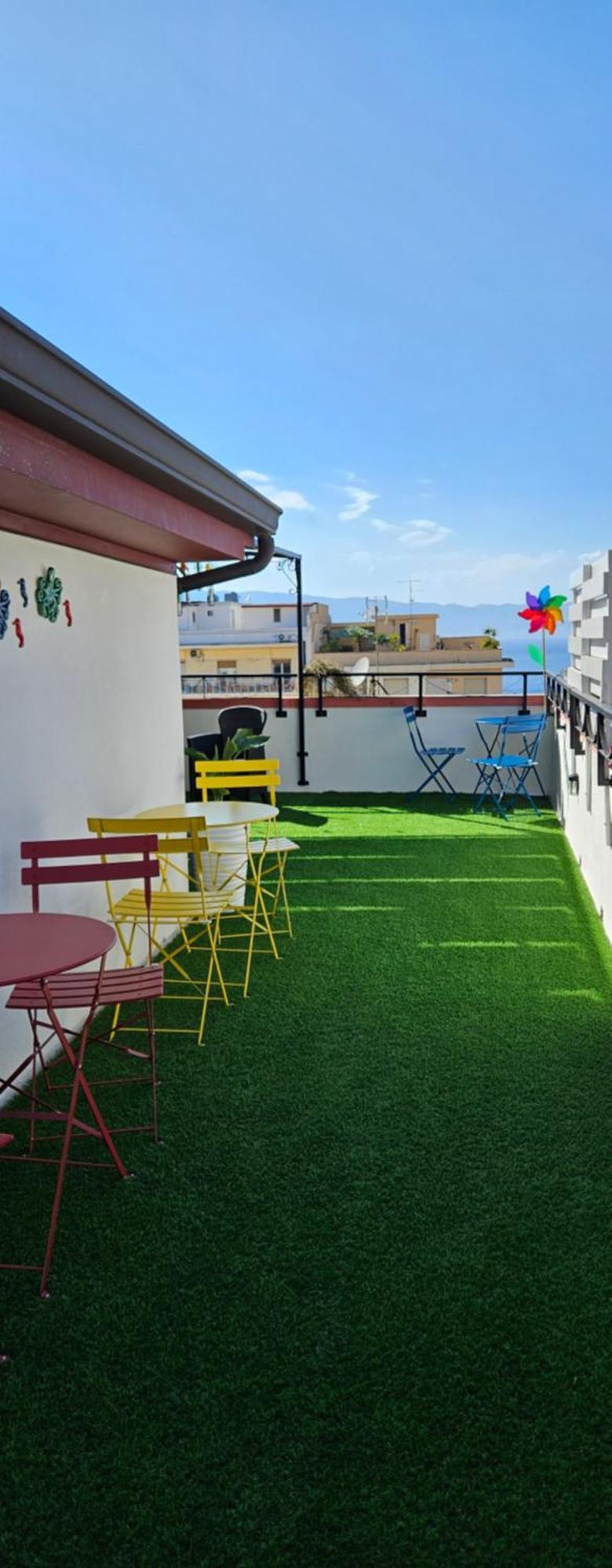 B&B Fuori Squadro - In Centro Con Terrazza Relax Vista Mare Reggio di Calabria Zewnętrze zdjęcie