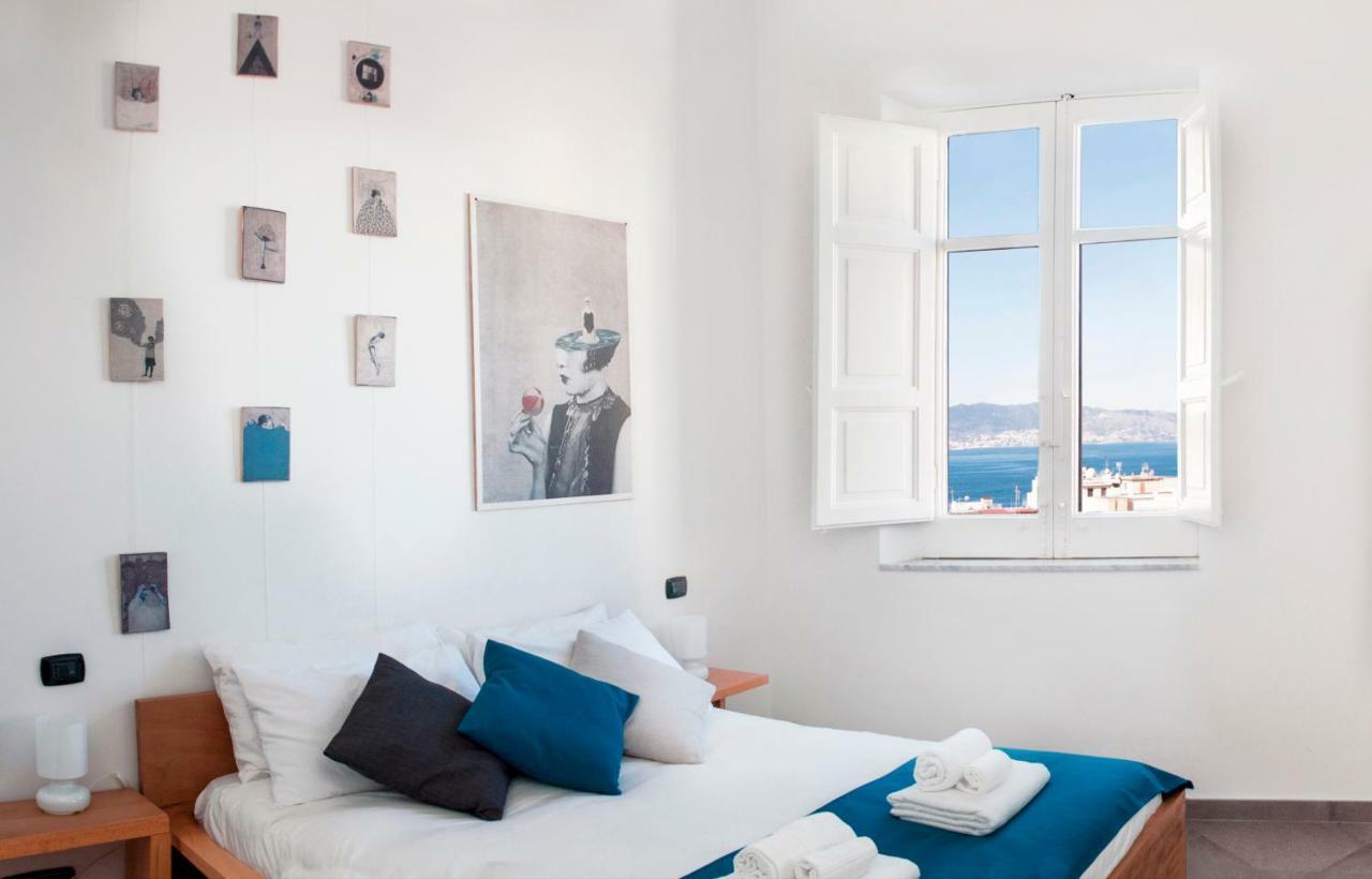 B&B Fuori Squadro - In Centro Con Terrazza Relax Vista Mare Reggio di Calabria Zewnętrze zdjęcie